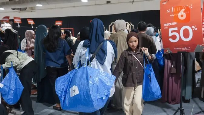 Jastiper Ramai-ramai Berburu Diskon di Imperfect Sale 2026