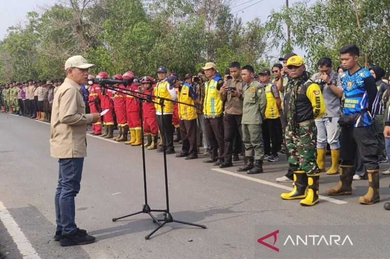 Karhutla Dekat Bandara Palangka Raya Jadi Prioritas Penanganan